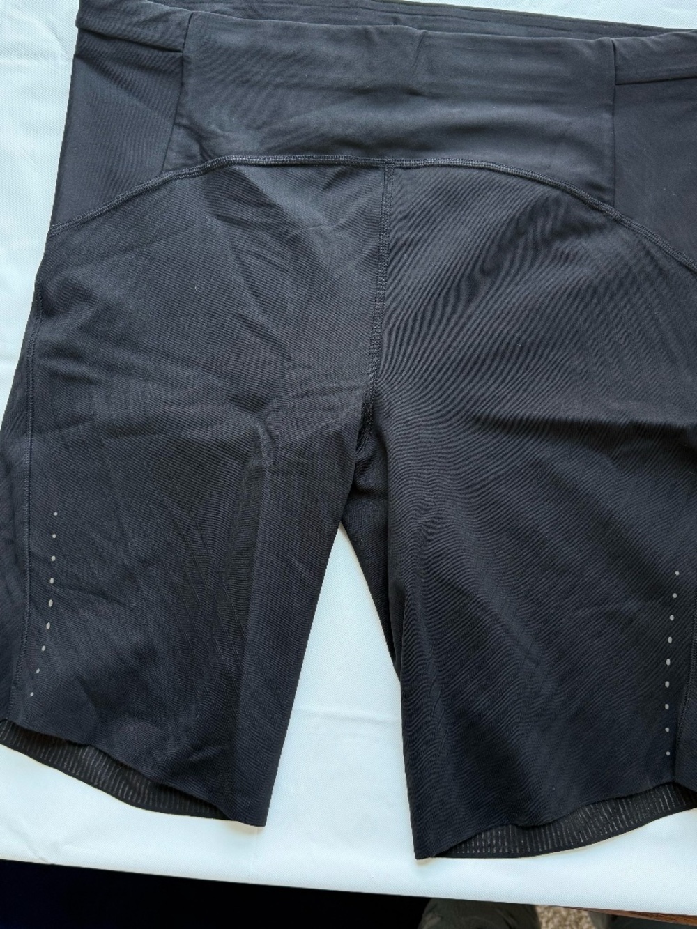 Lululemon Senseknit Running Shorts 10" inseam - Size 12 - Black